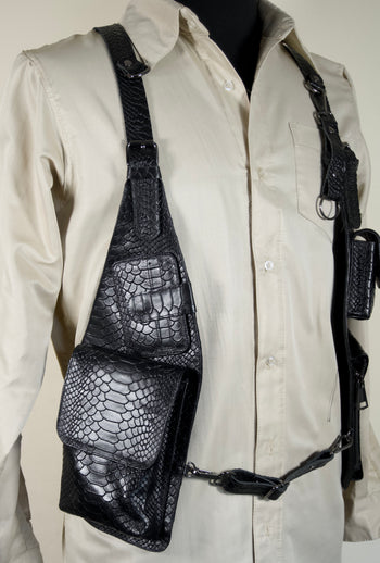 Clint cuero snake black
